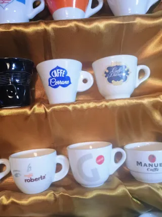 Tazzine caffè pubblicitarie