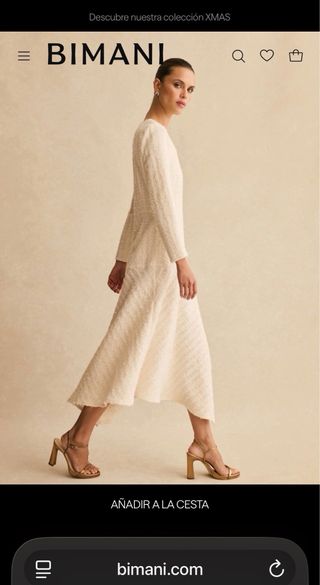 Vestido BIMANI Otoño-Invierno 25/26