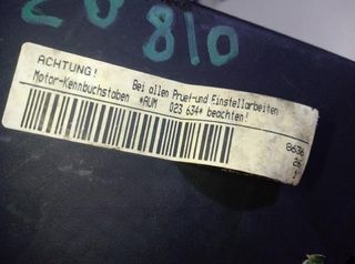 Rectp5168048 aum motor completo audi a3 (8l1) 1.8