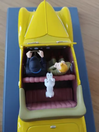 Coche Tintín Escala 1/24. Descapotable de Haddock
