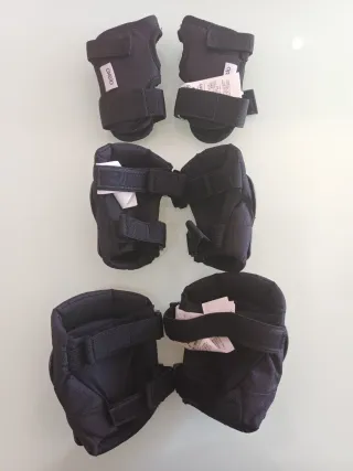 Patines en línea Oxelo Talla 32-34 + Protecciones:
