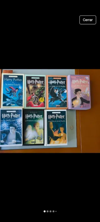 Colección completa Harry Potter