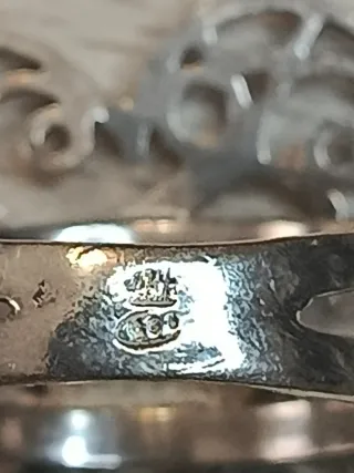 Sortija Plata y Azabache