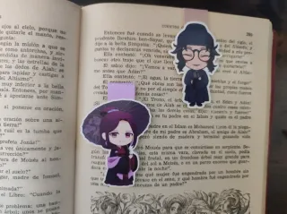 Marcapáginas magnético Los diarios de la boticaria