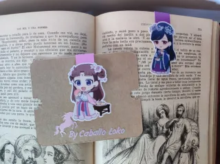 Marcapáginas magnético Los diarios de la boticaria