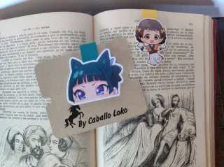 Marcapáginas magnético Los diarios de la boticaria