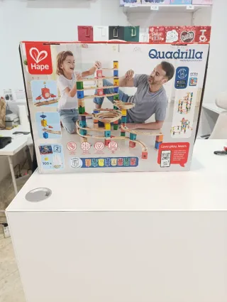 Circuito de canicas Hape Quadrilla