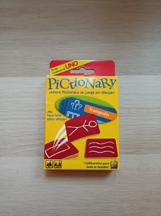 Juego Pictionary 8+ edición bolsillo