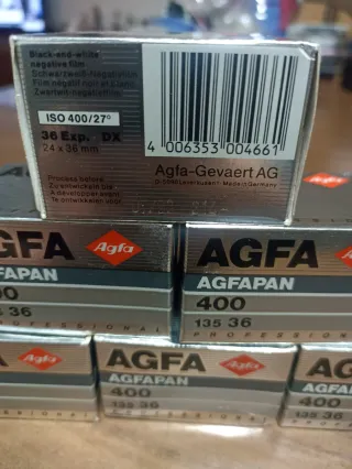 Agfa Agfapan caducados año93