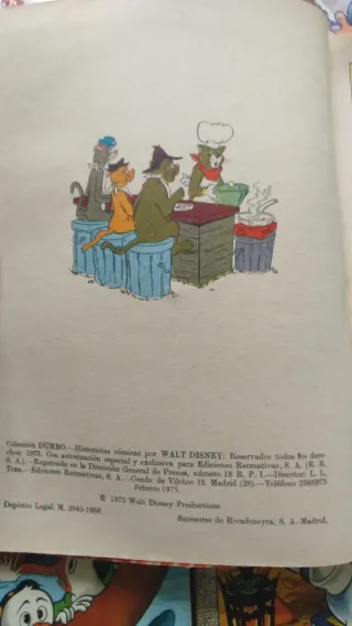 Comics/Tebeos retros de Disney