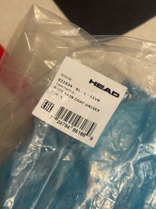 Capa Head de esquí / snow unisex azul (L)