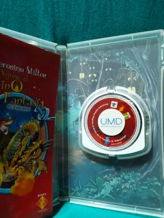 Lote 2 Juegos PSP: ProCycling y Geronimo Stilton