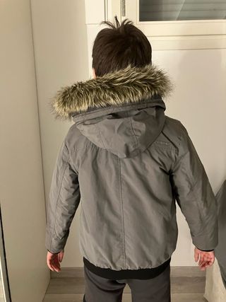 Giubbotto invernale caldo per bambino 9/10 anni