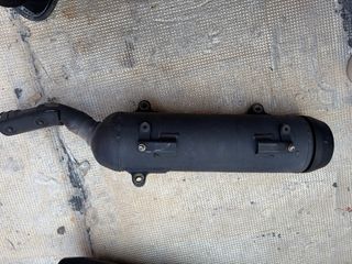 Tubo de escape moto