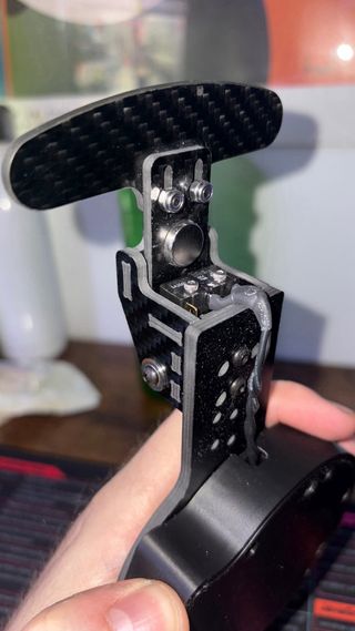 Levas Simracing Magnéticas Carbono