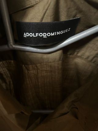 Camisa Adolfo Dominguez XL Verde Oliva