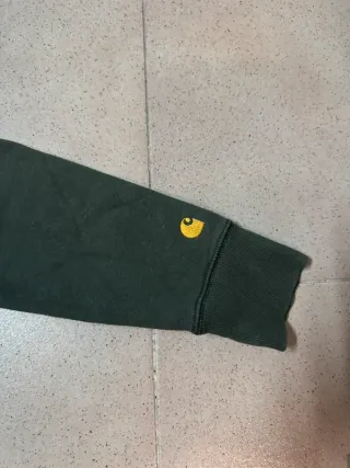 Sudadera Carhartt Verde Militar Y2K Vintage