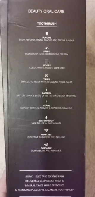 Cepillo Eléctrico + Irrigador Oral Care Bundle