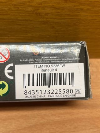 Coche a escala Super 9 Renault 4