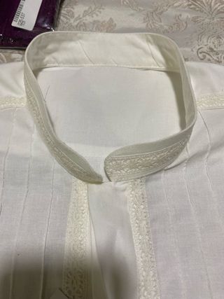 Camisa fallera Ofrena blanca