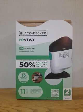 Lijadora Black+Decker Reviva 12V