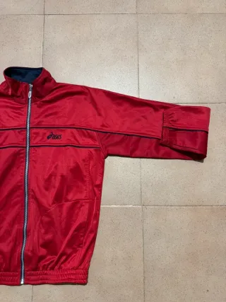Chaqueta Asics Vintage Roja Talla S