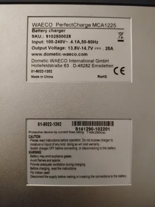 Cargador 2 Baterias Waeco PerfectCharge MCA1225