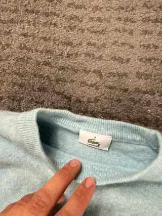 ¡¡OFERTA!! Talla M Jersey Lacoste Vintage Azul