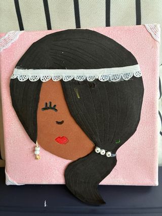 Cuadro decorativo mujer