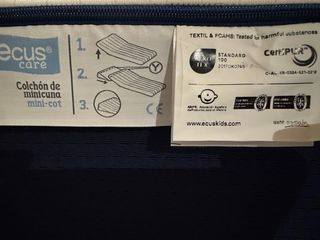 Cuna colecho Kinderkraft + colchón Ecus Kids