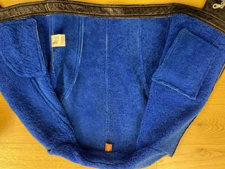 Montone di qualità altissima DonDup nero e blu