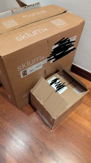 Lámpara colgante Sklum Kiara Yute