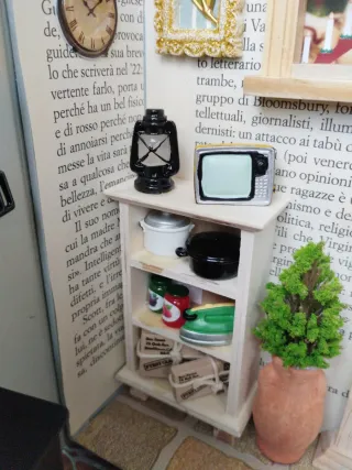 Scatola libro: casa delle bambole!