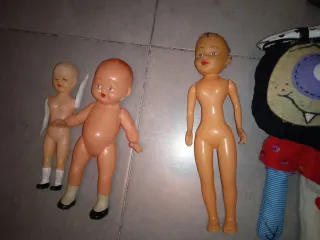 Lote de muñecas antiguas