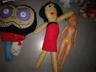 Lote de muñecas antiguas