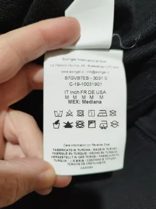 Felpa Versace Jeans Couture nera con stampa oro