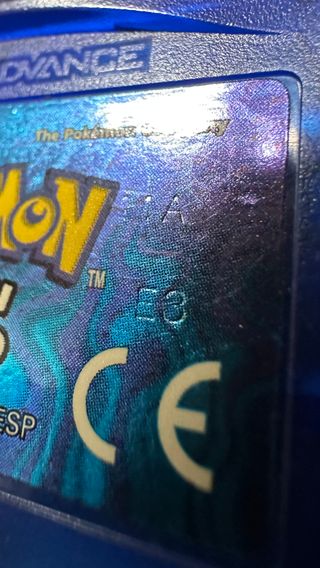 Pokemon Zaffiro ORIGINAL GameBoy Advance