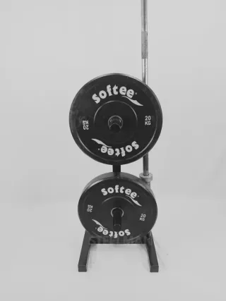 Soporte Discos olimpicos y landmine