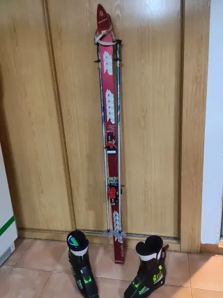 Equipo completo de esquí