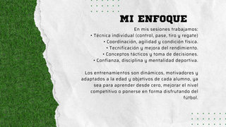 Entrenador Personal de Futbol