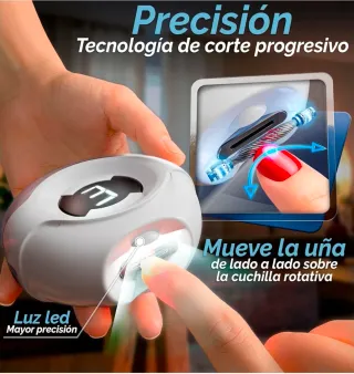 Cortauñas Eléctrico 3 en 1