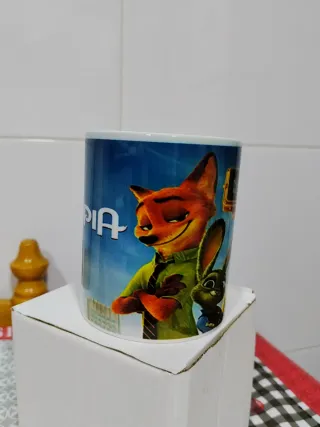 Taza Zootopia Disney