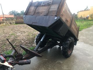 Pascuali 991 con remolque y arado