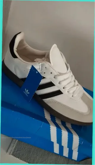 Adidas Samba OG Cloud White Black EU44