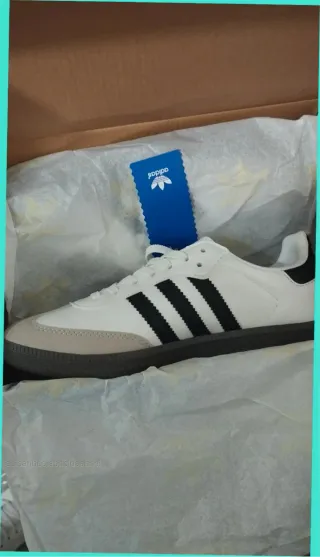 Adidas Samba OG Cloud White Black EU44