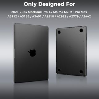 EooCoo Funda Ultrafina Compatible con MacBook Pro