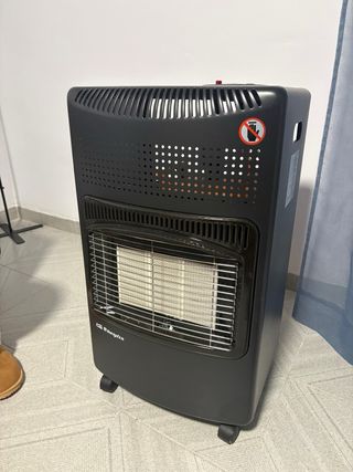 Calentador de gas Orbegozo negro