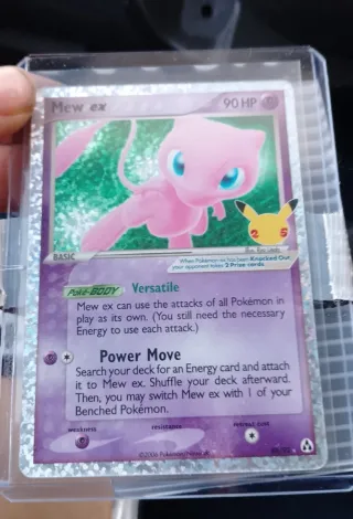 Mew ex 25 Aniversario Inglés