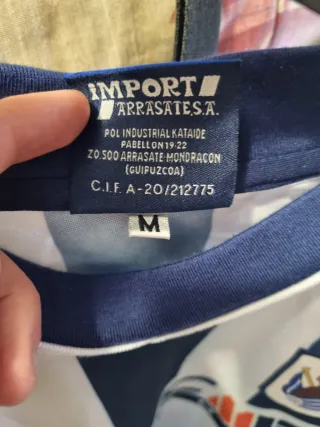 Camiseta Real Sociedad Original Talla M