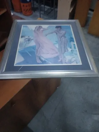 Cuadro acuarela artística